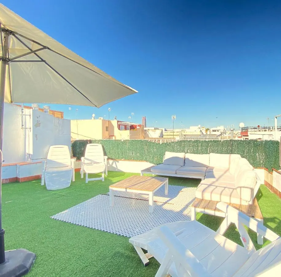 Villa Top-Notch Downtown House With Private Rooftop Terrace And Parking Opt Seville