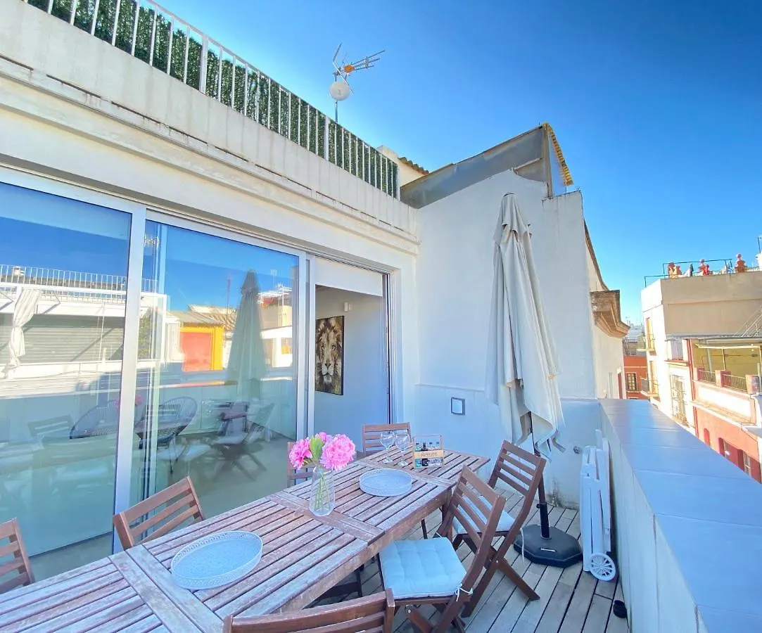 Top-Notch Downtown House With Private Rooftop Terrace And Parking Opt Seville Spain